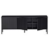 New Gravure TV meubel Woood Exclusive - 150 cm - zwart